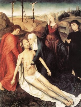 Hans Memling Painting - Lamentation 1475 Netherlandish Hans Memling